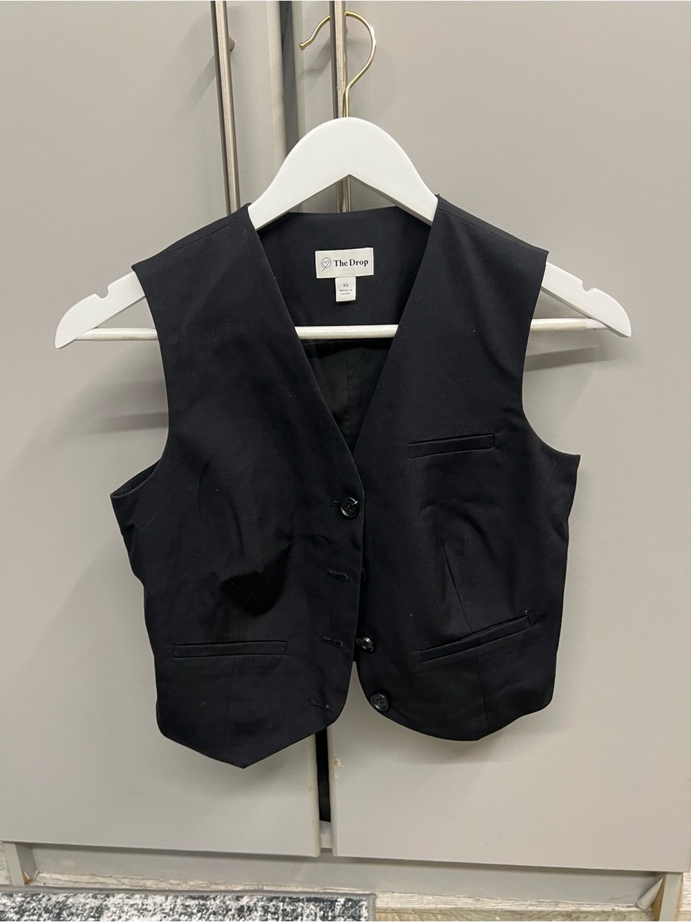Women’s Black Dress Vest